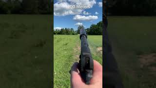 100 Meter vs 25 Meter gun trials😱 shorts [upl. by Liva]