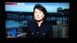 BBC South East News reporter drops the C bomb live [upl. by Supen]