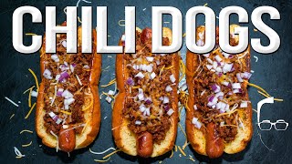 THE BEST CHILI DOG I’VE EVER MADE  SAM THE COOKING GUY 4K [upl. by Tnilk640]