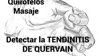 DETECTAR LA TENDINITIS DE QUERVAIN [upl. by Ainerol]