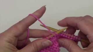 Learn to Knit Continental Style  Tutorial  Knitting Blooms [upl. by Gemperle]