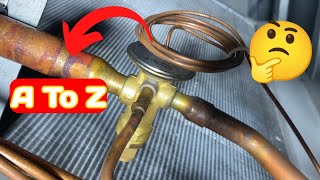 Expansion Valve ka kya kam hota hai  How to work expansion valve in hindi  hvac training videos [upl. by Hanahsuar560]