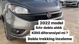 2022 FİAT DOBLO TREKKİNG  SIFIR DOBLO ALDIK KOLTUK ISITMA HIZ SABİTLEYİCİ GERİ GÖRÜŞ YOK YOK [upl. by Icat4]