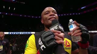 UFC 208 Anderson Silva Octagon Interview [upl. by Jill421]