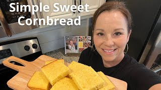 Simple Sweet Cornbread  Delicious corn bread recipe [upl. by Ariew19]