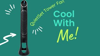 Quiet tower fan [upl. by Edia]