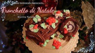 TRONCHETTO DI NATALE  Ricetta Natalizia [upl. by Atwahs]