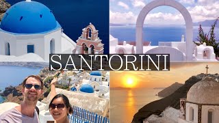 4 Beautiful Days in SANTORINI Vlog  Thira Oia Blue Domes Sunsets Volcano Tour Greece [upl. by Mcnutt]