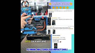 FLYMAN 48V CORDLESS DRILL [upl. by Johanan817]