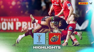 Highlights Harlequins v Munster [upl. by Rubbico]