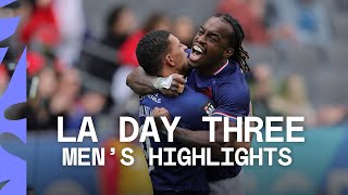 France claim first title in NINETEEN years  Los Angeles HSBC SVNS Day Three Mens Highlights [upl. by Elockin]