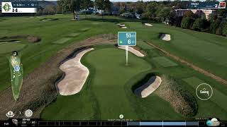 WGT Golf Oakmont CC 14 Bunker Shot [upl. by Lig]