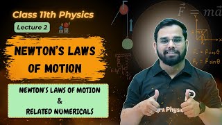 02 Newtons Laws of Motion  Inertia  Momentum  NLM  IIT JEE  NEET  Class 11 Physics [upl. by Luht]