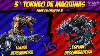 HFW  3Âº TORNEO DE MAQUINAS  FASE DE GRUPOS 8  LLAMA ATRONADORA VS ESPINA DESGARRADORA [upl. by Ezara810]