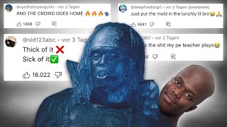 FUNNIEST Comments From KSI  THICK OF IT as a Song [upl. by Eerhs]