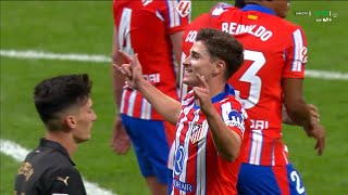 Julian Alvarez First Atletico Goal vs Valencia [upl. by Lerret]