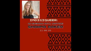 IndigiQueer An Evening with Justice Shawna Baker [upl. by Leugimesoj]