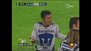 Final Apertura 2004  Pumas UNAM 21 Monterrey Futbol Retro [upl. by Alleunam97]