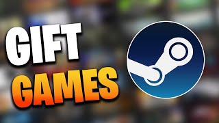 How To Gift Games On Steam Updated Guide [upl. by Stirling]