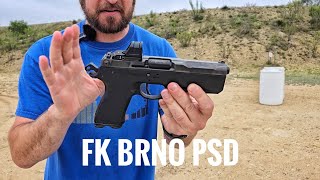 FK BRNO PSD the quotaffordablequot 75 FK Field Pistol hand cannon [upl. by Punak]