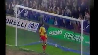 Ipswich Town 12 Watford  17th March 1992  Division Two [upl. by Fortin]