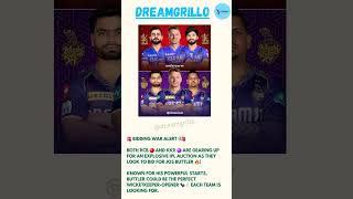 Bidding War between RCB vs KKR  Jos Buttler rcb kkr ipl ipl2025 cricket rcbvskkrlive [upl. by Ladnyc]