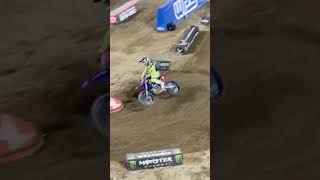 Oakland Supercross 450 Main Tomac Vs Webb [upl. by Meehaf]