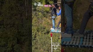 Bungy Jump from 160 meter lastresort nepal botekoshi bungy jump [upl. by Riancho]