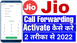 how to activate call forwarding on jio number  jio call forwarding code [upl. by Yeliac138]