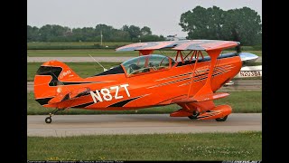 Pitts Special S 2B Taxi and Take Off W Bonus Piper M350 [upl. by Rockwell]