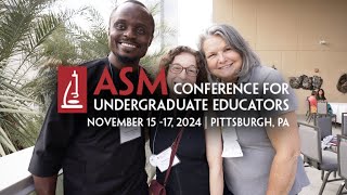 Attend ASMCUE The ASM Conference for Undergraduate Educators [upl. by Oicneserc]