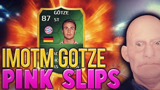 FIFA 14 iMOTM GOTZE PINK SLIPS  OMG FAIL [upl. by Ced]