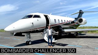 PLUS DE 20 MILLIONS DE DOLLARS pour le jet privé le plus vendu  Le Bombardier Challenger 350 [upl. by Eetsirhc]