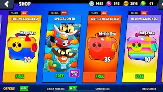 😍YEEES NEW INSANE FREE GIFTS IS HERE🤯🔥🎁  Brawl Stars Free Gifts [upl. by Eaned]