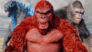 New Action King Kong Movies 2023  Kong 2 VS Godzilla  Jurassic World 4  Teddy Chase [upl. by Naleek]