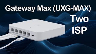 Ubiquiti Gateway Max UXGMax  MultiWan Failover how does it work [upl. by Ansela]