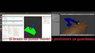 Reprogramming ScorbotERIX robot arm using ROS and Moveit [upl. by Jarvis]