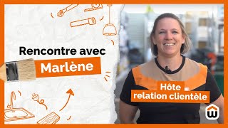 Rencontre avec Marlène hôtesse relation clientèle chez Weldom [upl. by Iren502]