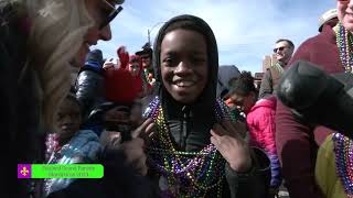 Soulard Mardi Gras Grand Parade 2023 Coverage [upl. by Harmaning]