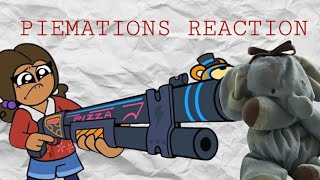 PLUSH REACTS Piemations fnaf sb ruins [upl. by Irolav]