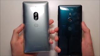 Sony Xperia XZ2 Premium vs XZ3 Speed Test Cameras amp Speakers [upl. by Ardenia736]