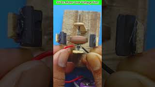 5c Dc Motor Full Working System • Motor Over Voltage Test shorts motor [upl. by Retha]