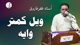 Wayal Kamtar Waya Kho Pa Hunar Waya  By Ustad Zafar Farooq  Rabab Fazli Diyan  Tabla Zubair [upl. by Ahsilahk879]