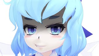 Touhou MMD Cirno really wins this time [upl. by Raval]