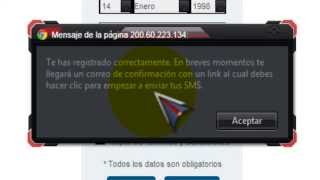 Como enviar un sms movistar gratis de una Pc a un celular [upl. by Olrac]