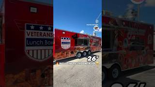 Concession Trailer Built for Veteran With RESTROOM INSIDE foodtrailer foodtrucklovers veterans [upl. by Anizor]