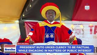 President Ruto urges clergy to be factual while engaging in matters of public interest [upl. by Stafani740]