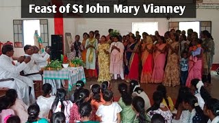 Feast of St John Mary Vianney ll पल्ली बाईरडीह ll [upl. by Areht]