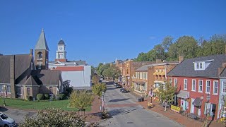 Historic Town of Jonesborough Tennessee  Live Cam [upl. by Gnilrits996]