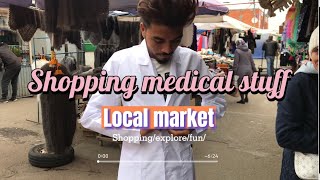 Vlog  Buying medical stuff from local market exploring  ORENBURG  ORSMU [upl. by Amikat]